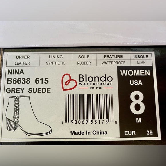 Blondo waterproof booties 8 - Picture 4 of 5